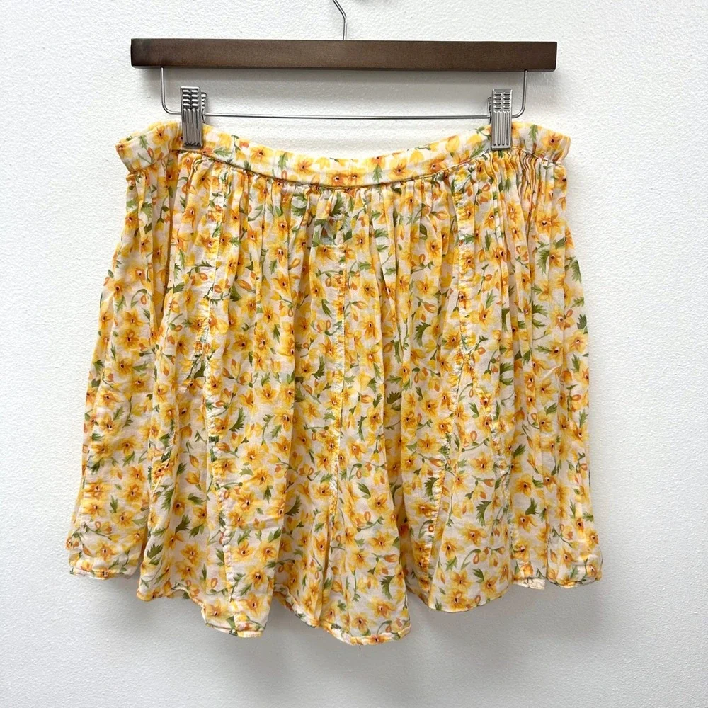 Vintage Esprit Cotton‎ Floral Flutter Shorts M